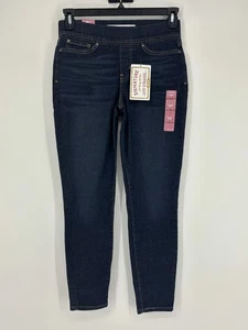 Neu mit Etikett Levi's dunkle Waschung blau Denim Pull-On Skinny Jeans Damengröße 6S 28 x 28 - Bild 1 von 13