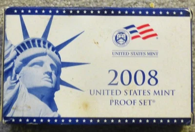 2008-S PROOF SET IN ORIGINAL PACKAGE WITH CA - Image 1 of 4