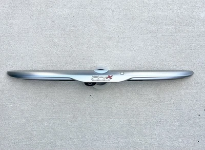 2016-2018 Fiat 500x Rear Trunk Satin Chrome Lid Molding w/ Camera OEM 6QZ04U00AA - Image 1 of 4