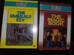 2 NIP Awesome Kids DVDs: The Magic Book and The Emerald Key 2 DVDs Sealed - Picture 1 of 2