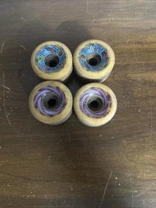 Ruote per skateboard OJ Team Rider Santa Cruz Speed NOS VINTAGE vecchia scuola 61 mm - Foto 1 di 5