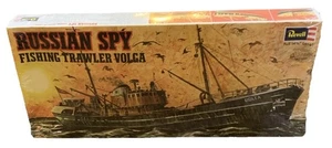 Revell/Monogram Vintage Modellbausatz Russian Spy Fishing Trawler Wolga SW NOS Neu - Bild 1 von 7