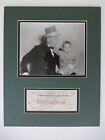 W C Fields Autograph Check And Silver Gelatin Photo Matted Original 1926