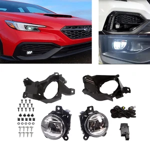 LED Front Fog Lights Lamp w/bracket Switch Harness For 2022 2023 2024 Subaru WRX - Picture 1 of 14