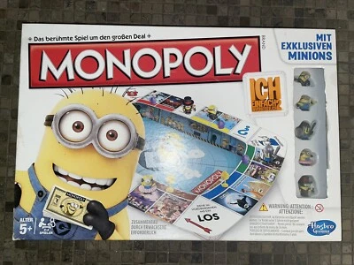 Hasbro Monopoly Minions: Ich einfach unverbesserlich 2 - Familienspiel - ab 5 - Bild 1 von 4