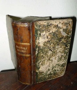 BARTOLI,L'UOMO DI LETTERE/GRASSI,SAGGIO INTORNO AI SINONIMI,1853 Antonelli - Imagen 1 de 10