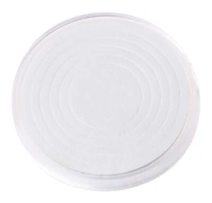 Round Coin Storage Box 46mm Transparent Collection - Picture 1 of 8