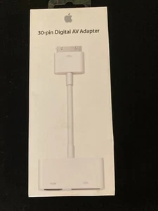 Genuine OEM Apple Digital AV 30pin HDMI Adapter A1422 - Afbeelding 1 van 2