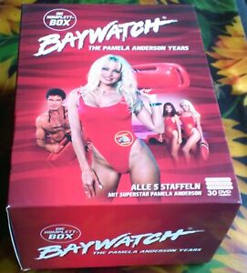 Baywatch The Pamela Anderson Years 30 DVD Komplettbox im Pappschuber 110 Folgen