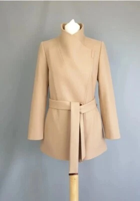 Ted Baker пальто Rytaa верблюда шерсти кашемир смесь надежном размер 3 Великобритании 10 - Изображение 1 из 4