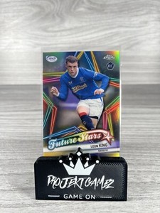 Topps Chrome SPFL 2022 Leon King RC Future Stars Insert Rangers