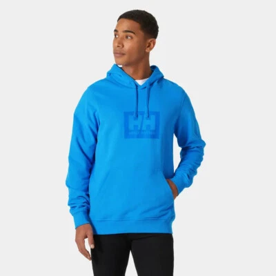 Sudadera con capucha Helly Hansen HH Box - Para hombre - Mediana/Ultra Azul Foto 1 de 4