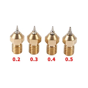 For 3D Printer Extruder V6 Heating Block Hotend Part Airbrush Nozzle Adapter Kit - Picture 1 of 12