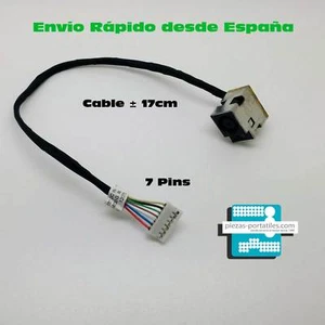 Conector DC Jack para HP COMPAQ PRESARIO CQ57-311NR CQ57-311TU 7 Pins PJ240 - Imagen 1 de 4