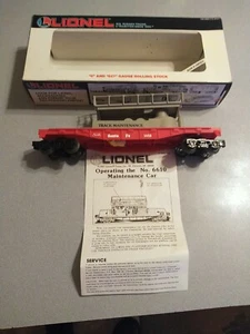 Lionel Santa Fe Schienenwartungswagen 6-16618 - Bild 1 von 8