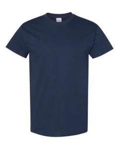 Gildan Black X-Large T-Shirt Heavyweight Soft 5000 Easy Care Tear-Away Tag #A13 - Picture 1 of 6