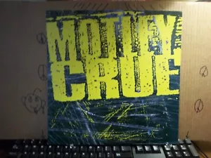 Orig Vintage Iron Motley Crue 1994 12x12 Promo Flat/poster Not a record - Picture 1 of 3
