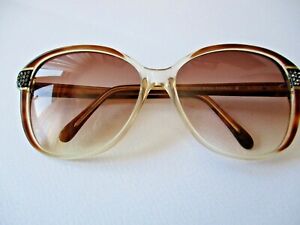 Nina Ricci Paris occhiali da sole sunglasses vintage 1724 con strass anni '80