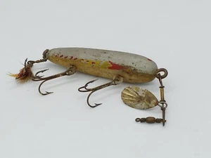 Unique Vintage Homemade Folk Art Wooden Fishing Lure Oddball Lure !! - Picture 1 of 9