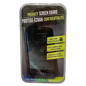 iPhone 6 Plus 6s Plus 7 Plus and 8 Plus Scratch Proof Privacy Screen Guard - Picture 1 of 8