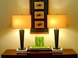 Thomas O'Brien for Visual Comfort Stanford Bronze Lamps Model TOB 3077-BZ - Picture 1 of 23