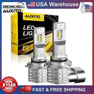 AUXITO 9006 HB4 LED Headlight Kit High Low Beam Bulbs Super Bright 6500K White - Picture 1 of 13