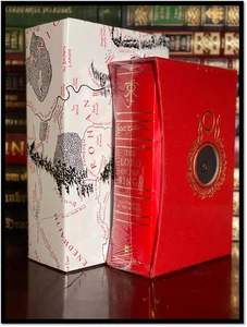 JRR TOLKIEN Ed Deluxe THE LORD OF THE RING Cofanetto Special Edition ill Autore - Foto 1 di 8