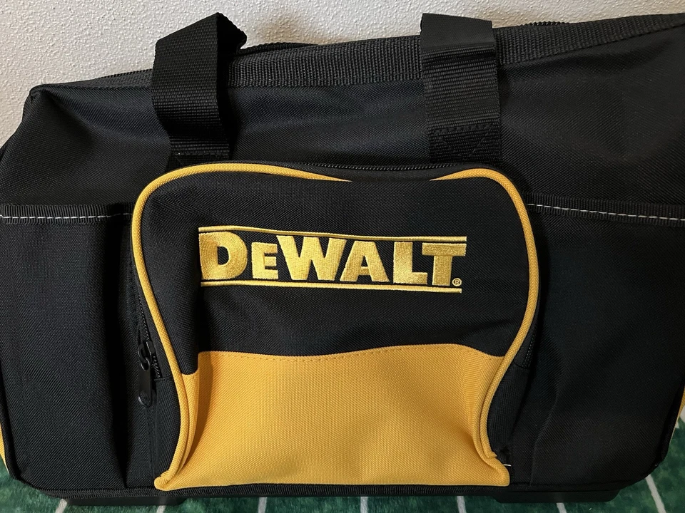New - Dewalt 16" x 12" x 9" Heavy Duty Hard Bottom Tool Bag w/ Pockets New - Image 1 of 1