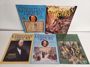 Christian History Magazine Bulk Job Lot Vtg 1987 80s Bible Study Home School - Foto 1 di 13