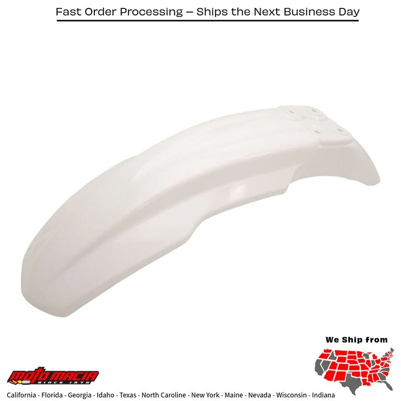 Guardabarros delantero blanco honda crf150r 2007-2025 honda crf150rb Expert 2007-2020 Foto 1 de 1