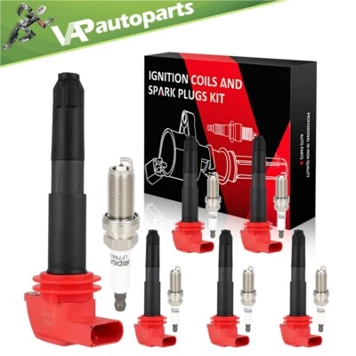 6 para Porsche Panamera 2011-2016 bobina de encendido de 3,6 L y bujía de iridio UF660 Foto 1 de 4