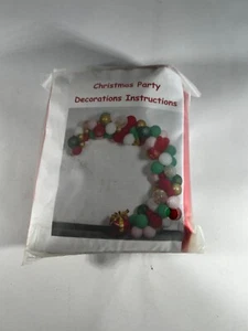 Christmas Holiday Party Balloon Arch Kit Decorations Supplies Complete NEW - Picture 1 of 5
