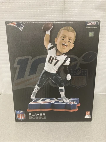 Rob Gronkowski NFL 100 bobblehead New England Patriots Tampa Bay Buccaneers Cover