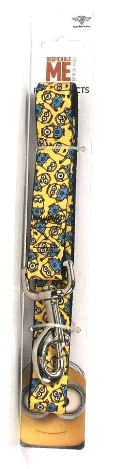 Correa para perro de 4 pies de largo hecha por Despicable Me Minion con hebilla de 1 cuenta Foto 1 de 1