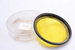 ✅ ALPA GEL FILTER ADAPTER 58MM YELLOW CLICK IN FOR LENS ON 35MM CAMERA - Picture 1 of 2