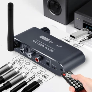 GTMEDIA A1 Bluetooth 5.2 Odbiornik HiFi Audio Adapter 3,5 mm AUX, koncentryczny, USB - Zdjęcie 1 z 18