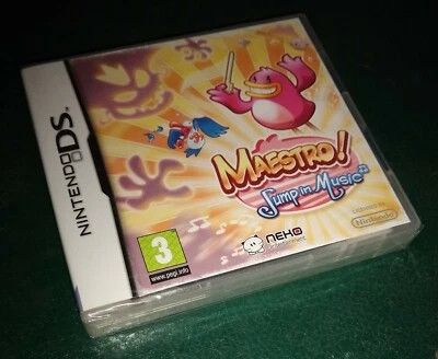Maestro! Jump In Music - US SELLER - Nintendo DS PAL Exclusive - Region Free NEW - Image 1 of 3