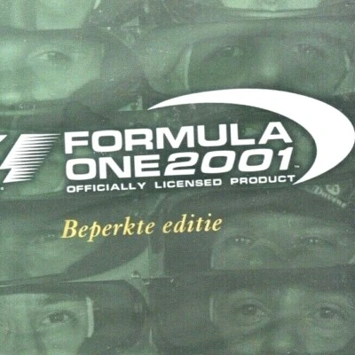 Formula One 2001-PAL-PS2 Play Station 2-Car Racing-Motrosports-Dutch Manual - Image 1 of 4