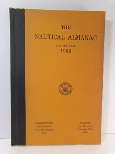 The Nautical Almanac for the Year 1963 by U.S. Department of the Navy 082922WNON - Imagen 1 de 2