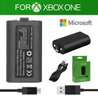 FOR Xbox One S X Controller Rechargeable Battery & Charging Charger Cable Kit US