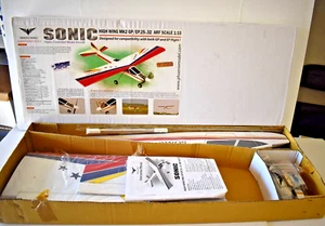 Phoenix Models Sonic High Wing MK2 GP/EP .25-.32 ARF 1:10 53" WS Model Kit - NIB - Picture 1 of 10