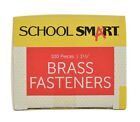 School Smart Brass Plated Fasteners - 1 1/2 inch - Box of 100