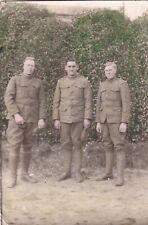 HAND TINTED WWI RPPC Real Photo Postcard AEF w/ OVERSEAS STRIPES Germany 241