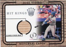 2001 Fleer Legacy Hit Kings #29 Jose Vidro 