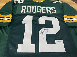 Aaron Rodgers Signed Autographed Jersey Green Bay Packers NFL MVP COA