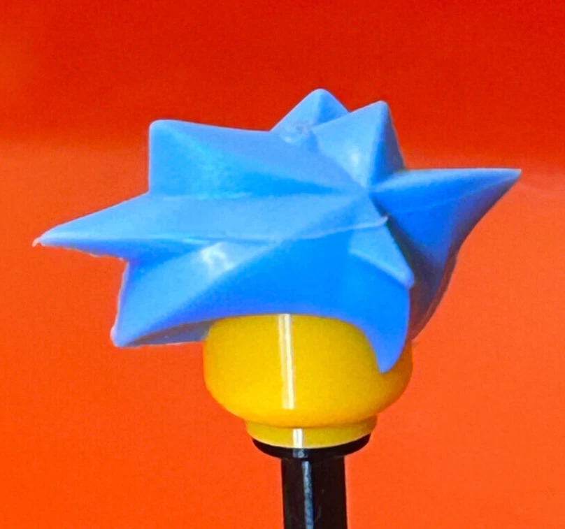 Lego Haare Kopfbedeckung 53981 Hikaru Medium Blue 8114 Chameleon Hunter 8103 Sky - Bild 1 von 1