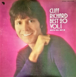 CLIFF RICHARD(THE SHADOWS)" BEST 20 VOL.2"  JAPANESE  RECORDS LP 12" - Picture 1 of 4