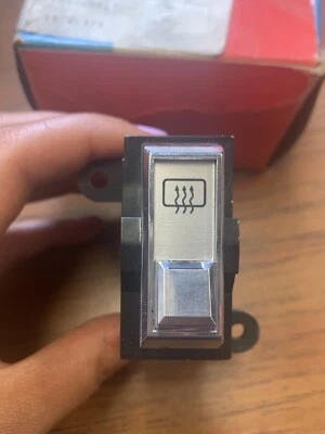 NOS Mopar 1981 Dodge Reliant Plymouth Aries Rear Window Heat Switch 3747868 - Image 1 of 4