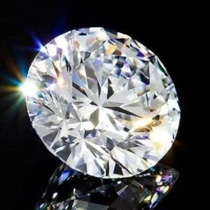 Stunning 3 Ct Round Cut D Color Loose Lab Grown CVD Diamond For VVS1 Certified - Picture 1 of 13