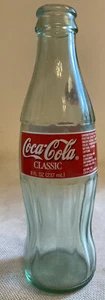 1996 Coca Cola Bottle Classic 8 fl oz empty bottle Vintage Collectable Pop Glass - Picture 1 of 3